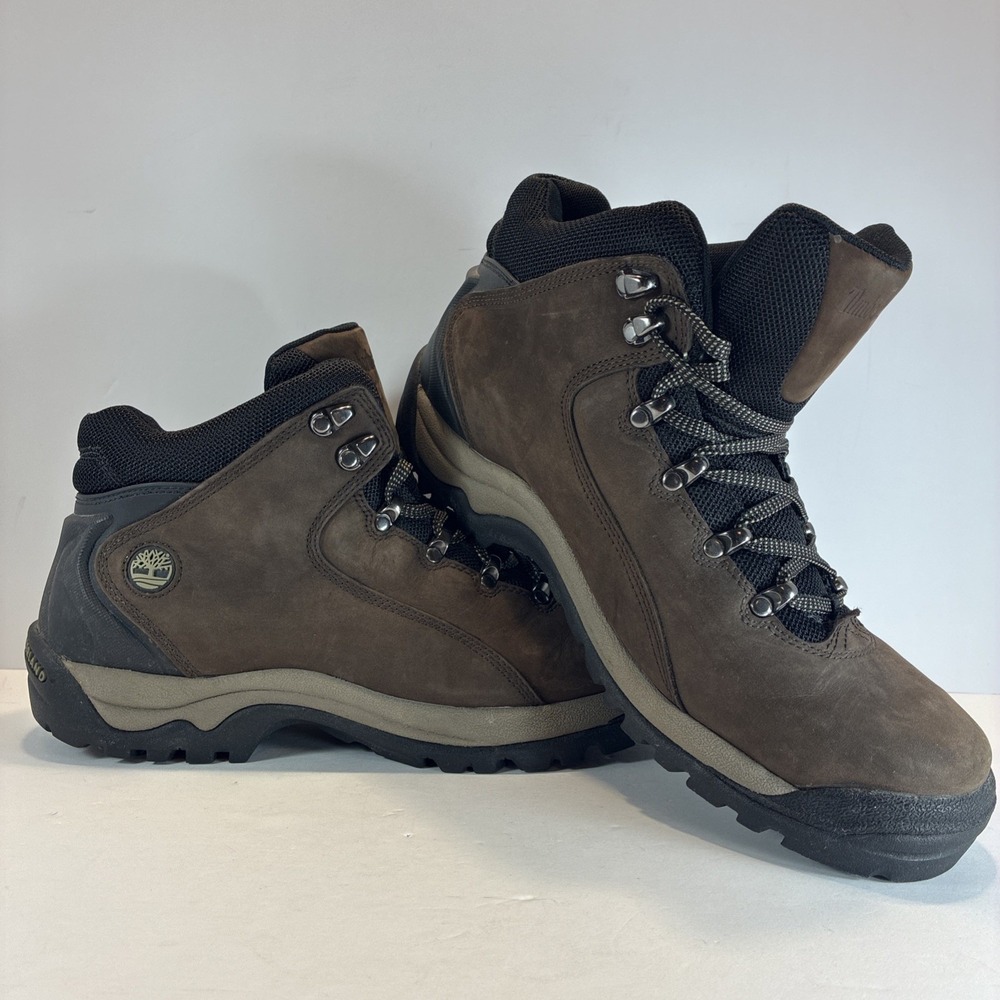 Men's 12 M Hiking Boots Leather Timberland 87133 89105 ACT Lace Up Work Boots